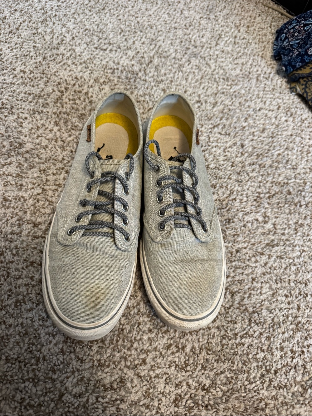 Grey lace Vans